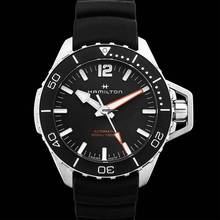 Thumbnail von Hamilton H77825330 - Khaki Navy Automatic Black Dial Stainless Steel Men's Watch </h1>