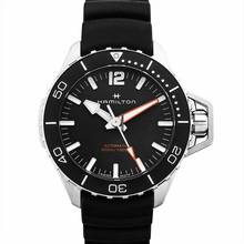 Thumbnail von Hamilton H77825330 - Khaki Navy Automatic Black Dial Stainless Steel Men's Watch </h1>