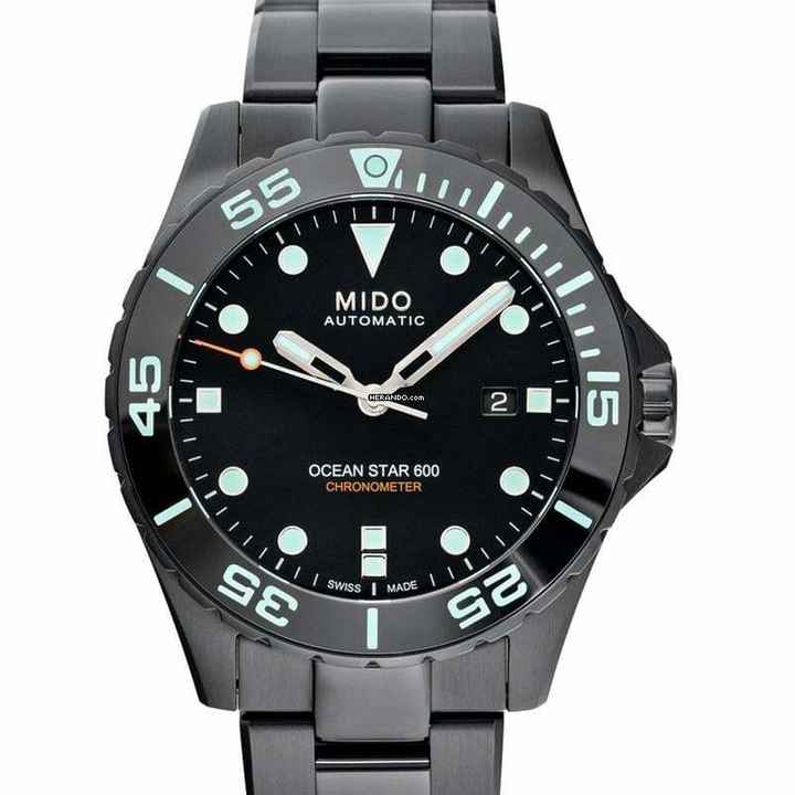  Mido Ocean Star M026.608.33.051.00 - OCEAN STAR Automatic Black Dial Stainless Steel Men's Watch </h1> 