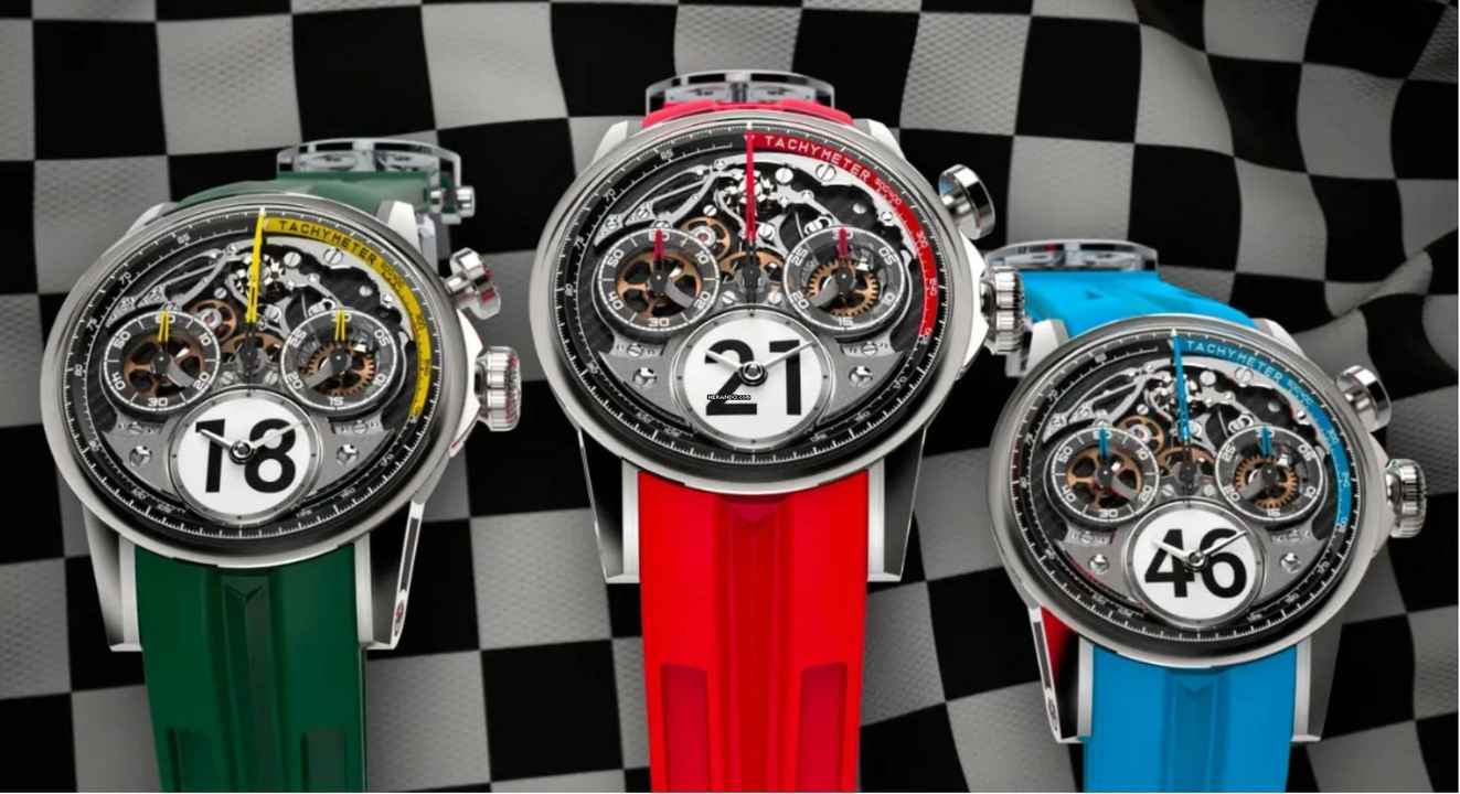  Louis Moinet Time to Race Racing different colors  
