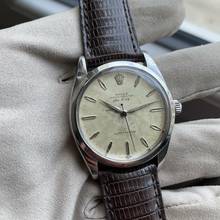 Thumbnail von Rolex Air King 5504 Super Precision silver dial 1957's </h1>