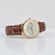 Thumbnail von Movado Kingmatic Sub-Sea Kingmatic Date silver dial yellow gold 14KT 1960’s </h1>