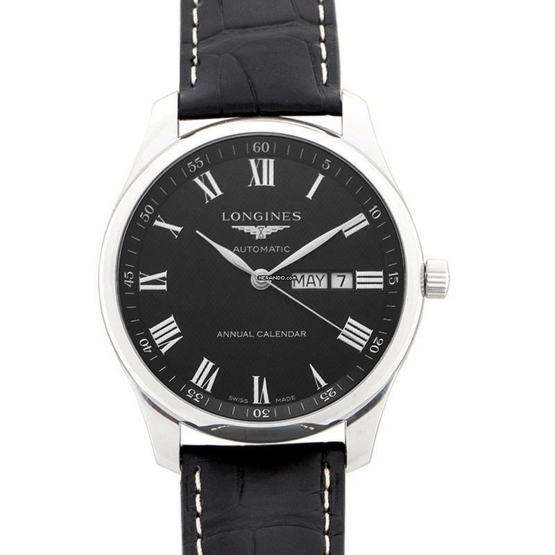 Longines Master Collection L29204517 - Master Collection Automatic Black Dial Men's Watch </h1>
