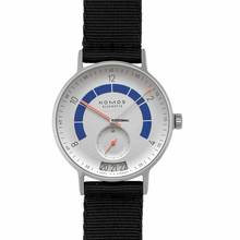 Thumbnail von NOMOS Autobahn 1303 - Autobahn Automatic Blue Dial Stainless Steel Men's Watch </h1>
