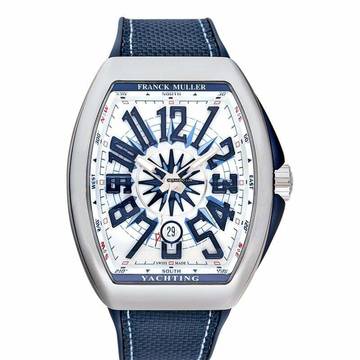  Franck Muller Vanguard V 45 SC DT YACH (WH) - VANGUARD Automatic White Dial Stainless Steel Men's Watch </h1> 