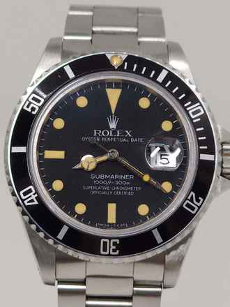  Rolex Submariner Date Transitional Submariner Date 16800 Full Set Matt Dial 7.09 mil series 