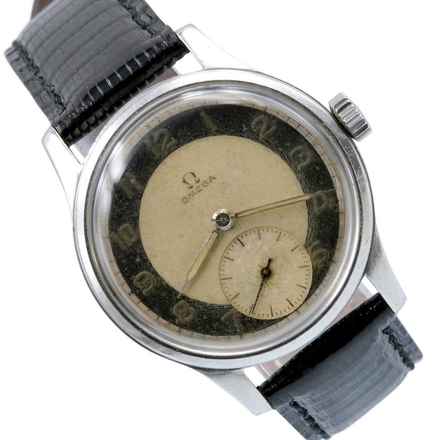  Omega Suverän 2400-5 classic vintage bicolor radium dial 1945’s </h1> 