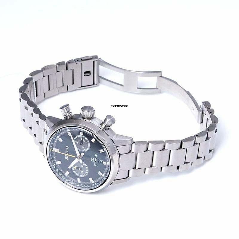 Thumbnail von Seiko Prospex SRQ041J1 - Prospex Automatic Black Dial Stainless Steel Men's Watch </h1>