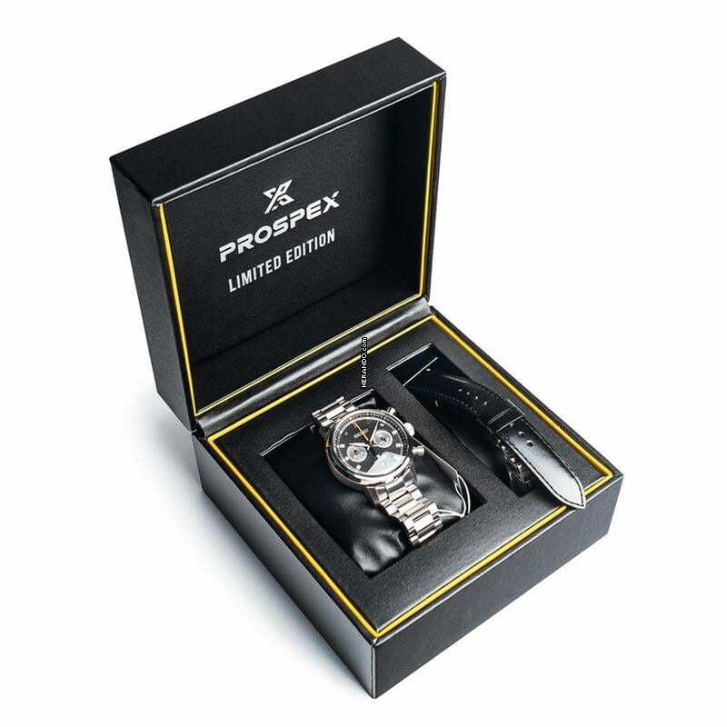 Thumbnail von Seiko Prospex SRQ041J1 - Prospex Automatic Black Dial Stainless Steel Men's Watch </h1>