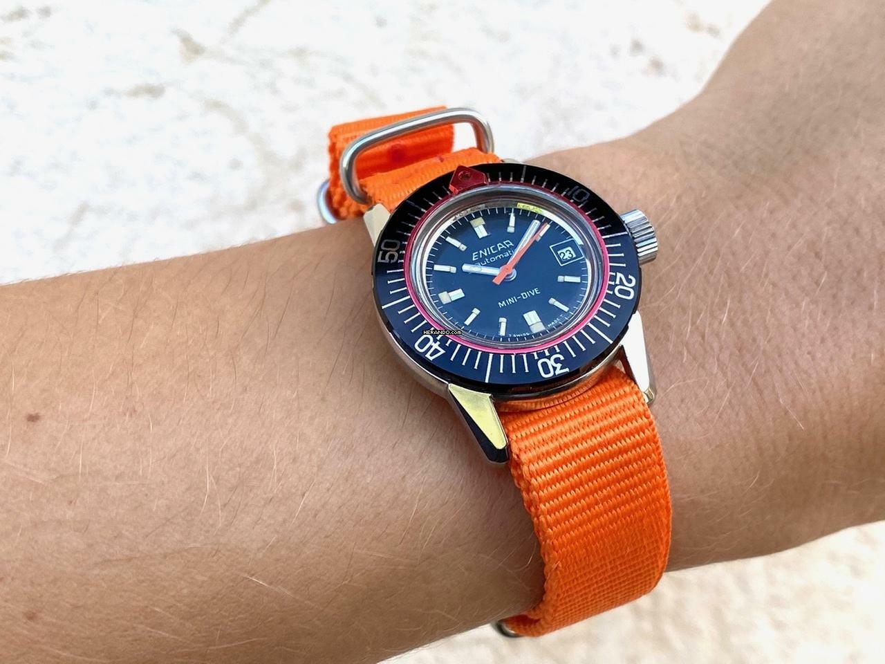 Thumbnail von Enicar Sherpa Ladies Scuba Divers Wristwatch Mini – Dive Sherpa 300 </h1>