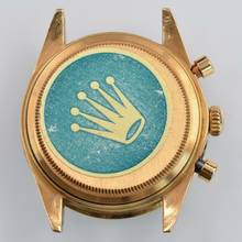 Thumbnail von Rolex Daytona Cosmograph 6241 champagne dial gold 18KT Full Set TOP Condition 1968’s </h1>