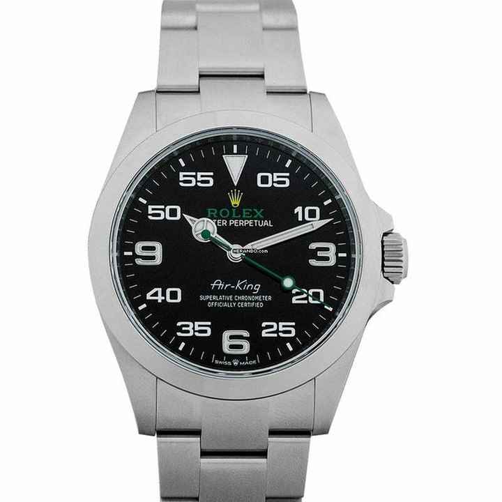  Rolex Air King 126900-0001 - Air King Automatic Black Dial Stainless Steel Men's Watch </h1> 