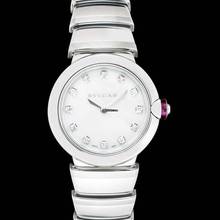 Thumbnail von Bulgari Lucea LU28WSS/12 - Lucea Quartz Mother of pearl Dial Stainless Steel Ladies Watch </h1>