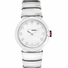 Thumbnail von Bulgari Lucea LU28WSS/12 - Lucea Quartz Mother of pearl Dial Stainless Steel Ladies Watch </h1>