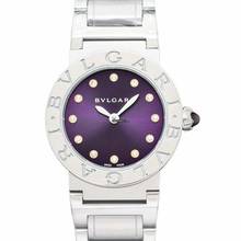 Thumbnail von Bulgari Bulgari BBL26C7SS/12 - Bvlgari Bvlgari Quartz Purple Dial Stainless Steel Ladies Watch </h1>