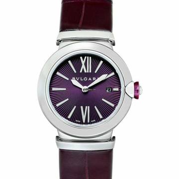  Bulgari Lucea LU28C7SLD - Lucea Quartz Purple Dial Stainless Steel Ladies Watch </h1> 