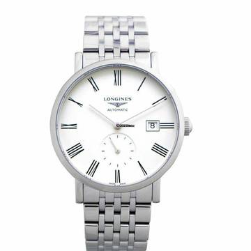  Longines Elegant L48124116 - The Longines Elegant Collection Automatic White Dial Stainless Steel Men's Wat </h1> 