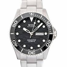 Thumbnail von Mido Ocean Star M042.430.44.051.00 - OCEAN STAR Automatic Black Dial Titanium Men's Watch </h1>