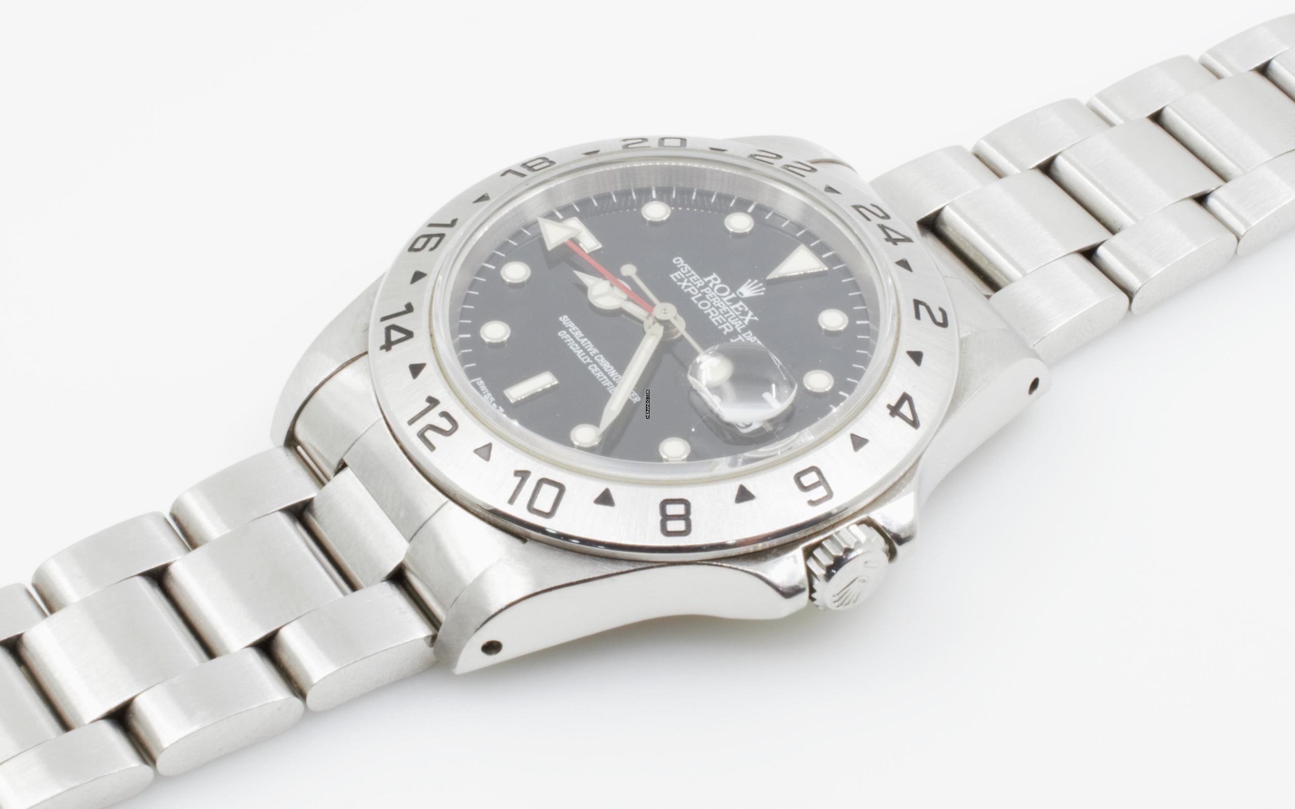 Thumbnail von Rolex Explorer II 16570 Black dial T series box and papers.