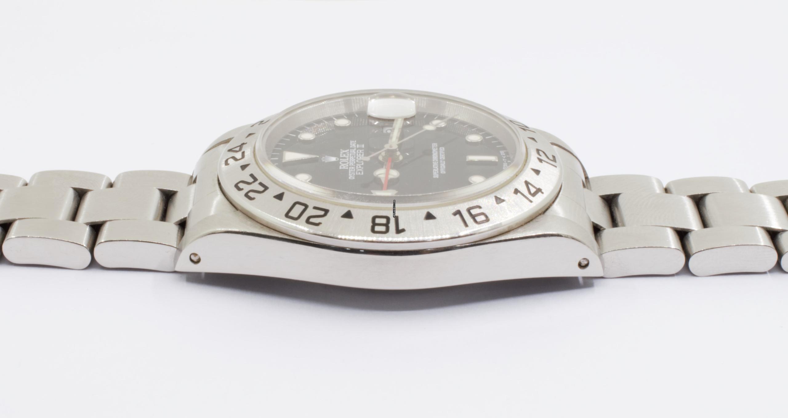 Thumbnail von Rolex Explorer II 16570 Black dial T series box and papers.