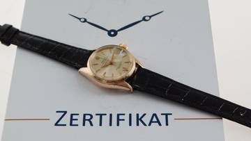 Thumbnail von Rolex Lady-Datejust 18 Kt Rotgold 25 mm im Top Zustand mit neuem orig Rolex Krokoband von 1962 </h1>
