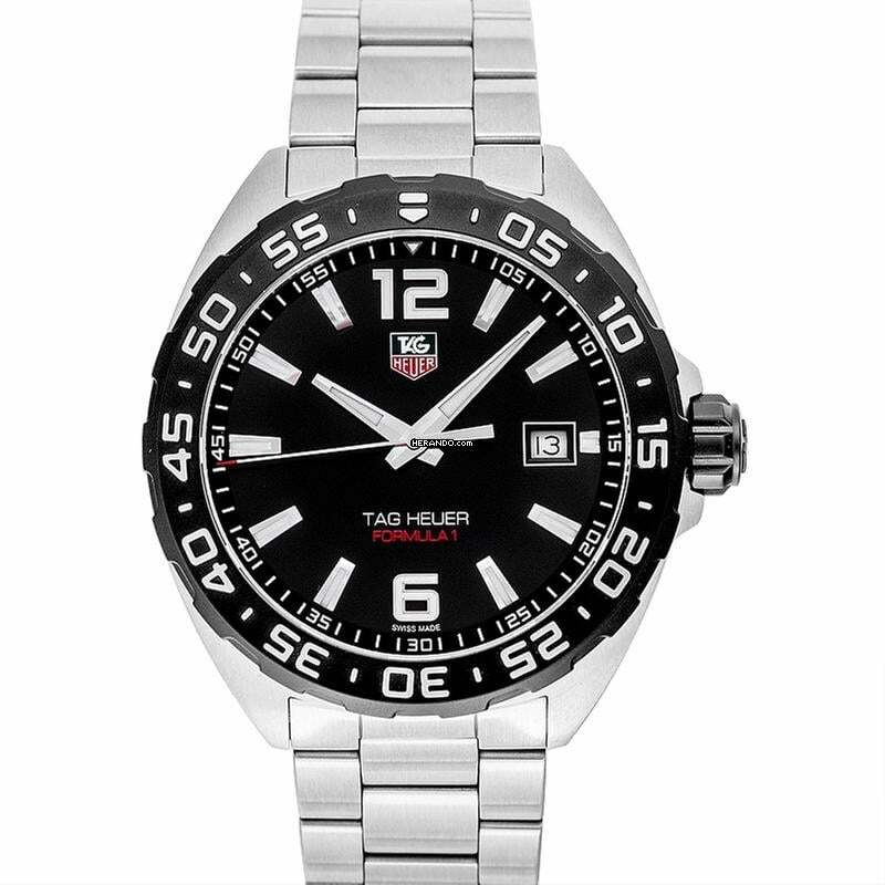 TAG Heuer Formula 1 Quarz WAZ1110.BA0875 - Formula 1 Quartz Black Dial Men's Watch </h1>