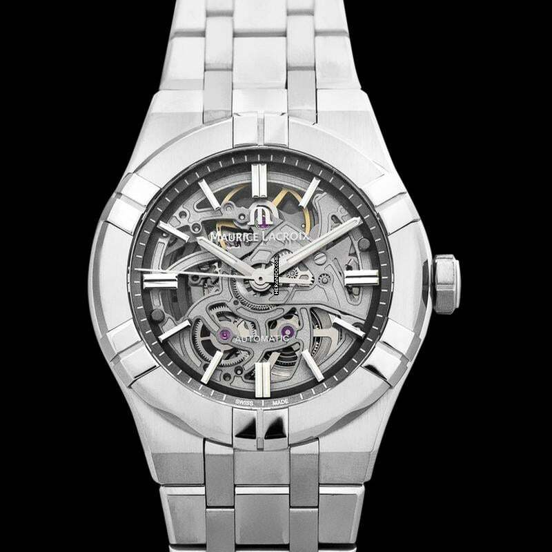 Thumbnail von Maurice Lacroix AIKON AI6007-SS002-030-1 - Aikon Automatic Grey Dial Stainless Steel Men's Watch </h1>