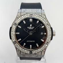 Thumbnail von Hublot Classic Fusion 45mm Automatic Titanium 3.36TCW Diamond Watch SKELETON Backcase </h1>