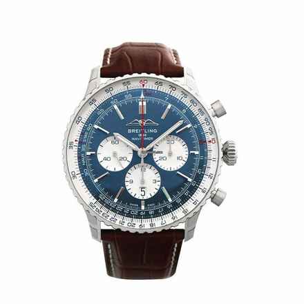  Breitling Navitimer AB0137211C1P1 - Navitimer Automatic Blue Dial Stainless Steel Men's Watch </h1> 