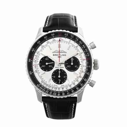  Breitling Navitimer AB0138241G1P1 - Navitimer Automatic Silver Dial Stainless Steel Men's Watch </h1> 