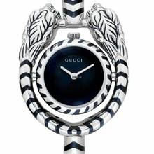 Thumbnail von Gucci YA149501 - Dionysus Quartz Black Dial Stainless Steel Ladies Watch </h1>