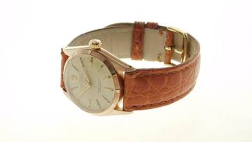 Thumbnail von Rolex Oyster Perpetual 18 Kt Rosegold 30 mm Rarität von 1956 medium </h1>