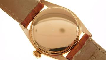 Thumbnail von Rolex Oyster Perpetual 18 Kt Rosegold 30 mm Rarität von 1956 medium </h1>