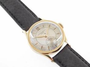 Thumbnail von Patek Philippe Calatrava 96 Sector Dial Vintage Handaufzug 28 mm. Rarität aus 18 Karat Gelbgold