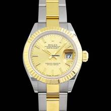 Thumbnail von Rolex Lady-Datejust 279173-0002 - Lady Datejust 28 Automatic Champagne Dial 18kt Yellow Gold Oyster Ladies Wat </h1>