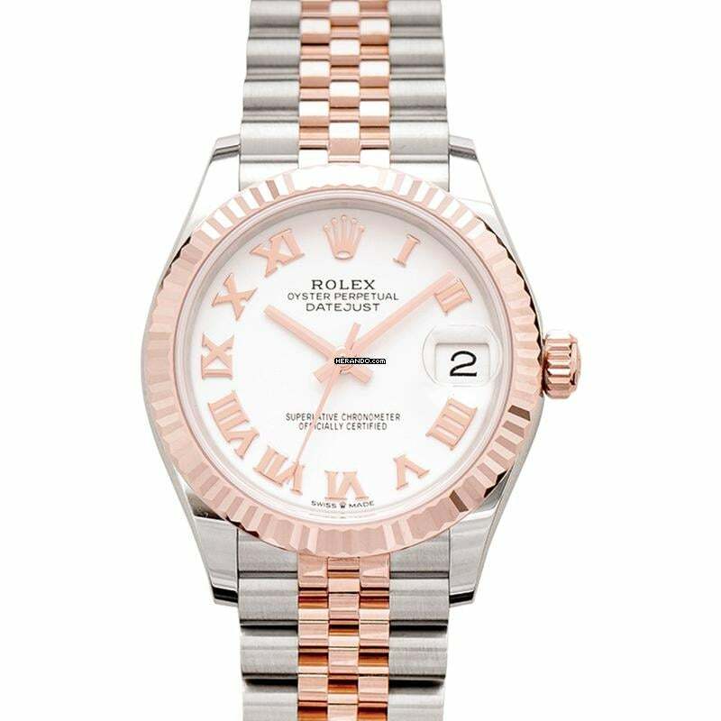 Rolex Datejust 31 278271-0002 - Datejust Automatic White Dial Stainless Steel and Everose Gold Ladies Watch </h1>