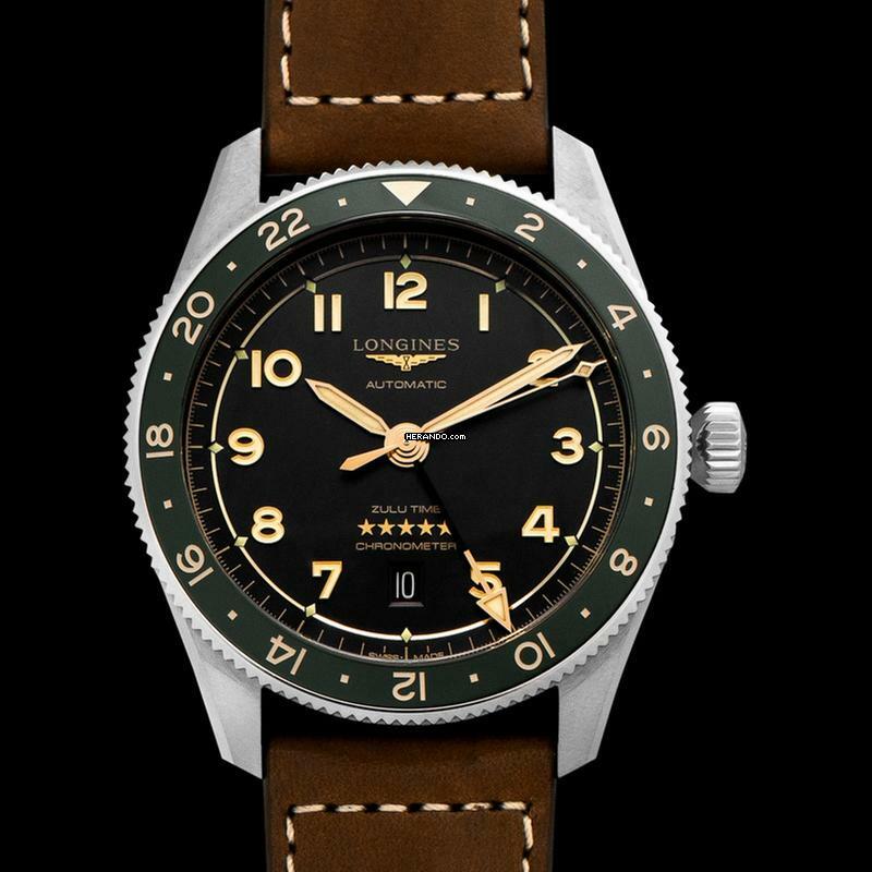 Thumbnail von Longines Spirit L38124632 - Longines Spirit Automatic Grey Dial Stainless Steel Men's Watch </h1>