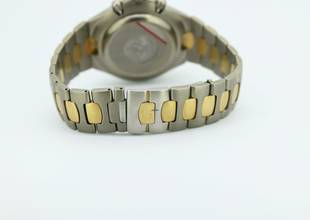 Thumbnail von Omega Speedmaster Teutonic Mondphasen Chronograph Titan / 18Karat Gold TA 345.0810