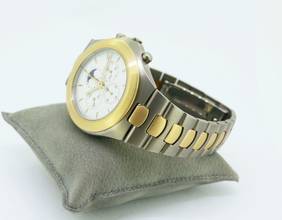 Thumbnail von Omega Speedmaster Teutonic Mondphasen Chronograph Titan / 18Karat Gold TA 345.0810