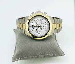 Thumbnail von Omega Speedmaster Teutonic Mondphasen Chronograph Titan / 18Karat Gold TA 345.0810