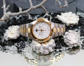 Thumbnail von Omega Speedmaster Teutonic Mondphasen Chronograph Titan / 18Karat Gold TA 345.0810
