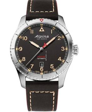  Alpina Startimer Pilot Automatic BLACK 41 MM SCHWARZES ZIFFERBLATT MIT MATTEM FINISH </h1> 