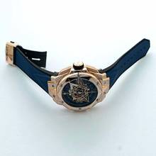 Thumbnail von Hublot Big Bang 418.OX.5108.RX.1604.MXM20 - Big Bang Automatic Blue Dial 18kt Rose Gold Men's Watch </h1>