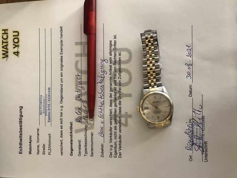 Thumbnail von Rolex Datejust 1978