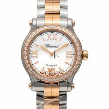 Thumbnail von Chopard Happy Sport 278573-6021 - Happy Sport Automatic Mother of pearl Dial 18kt Rose Gold Ladies Watch </h1>