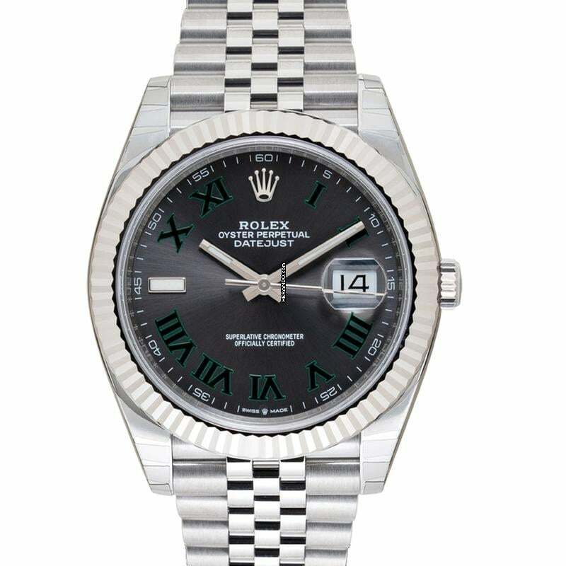  Rolex Datejust 41 126334 - Datejust 41 Grey Steel/18k White Gold 41mm </h1> 