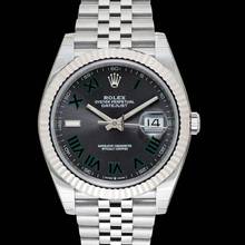 Thumbnail von Rolex Datejust 41 126334 - Datejust 41 Grey Steel/18k White Gold 41mm </h1>