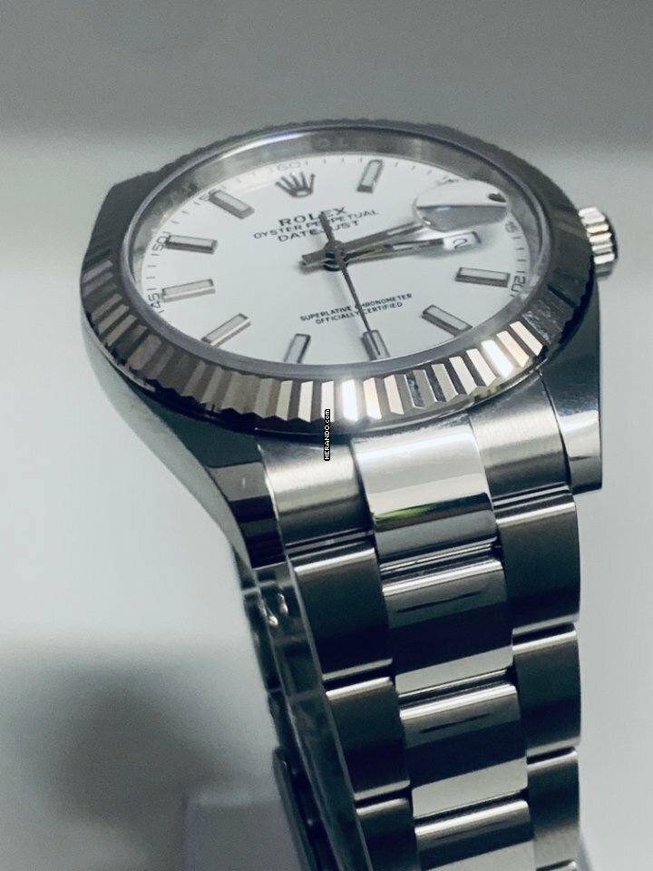 Thumbnail von Rolex Datejust 41 WHITE DIAL - PERFECT - 08/2020