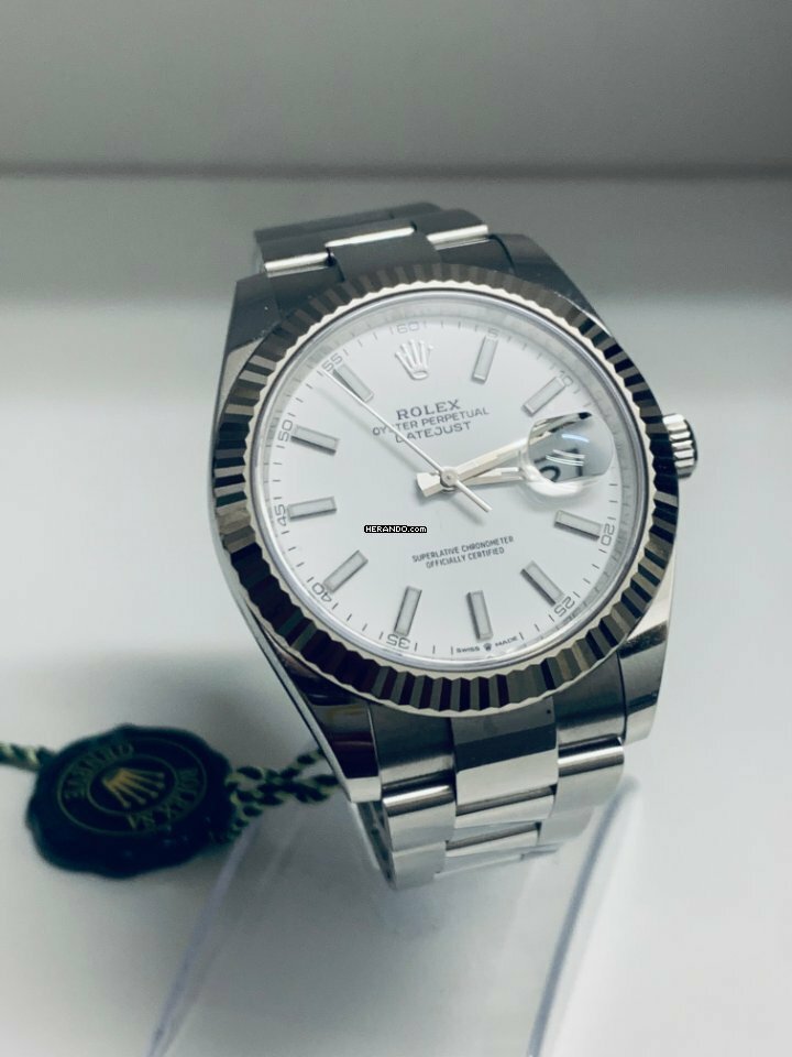 Thumbnail von Rolex Datejust 41 WHITE DIAL - PERFECT - 08/2020