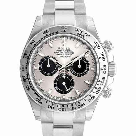  Rolex Daytona 116509 - Cosmograph Daytona 18ct White Gold Automatic Silver Dial Men's Watch </h1> 